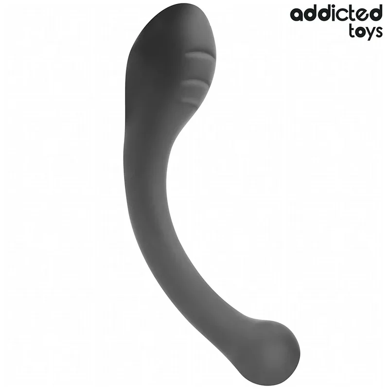 Addicted Toys stimulateur anal 18 cm silicone médical stimulation profonde design ergonomique hypoallergénique confort sécurisé couple intimité expériences