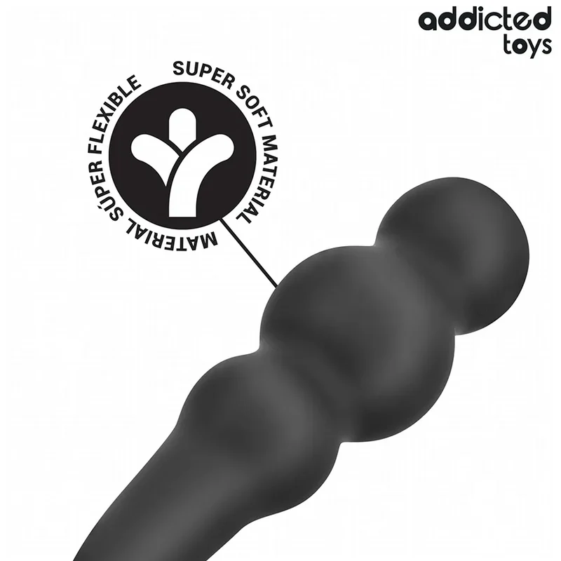 Addicted Toys Plug anal avec anneau silicone haute qualité stimulation anale sécurisée design ergonomique Morphologie corps