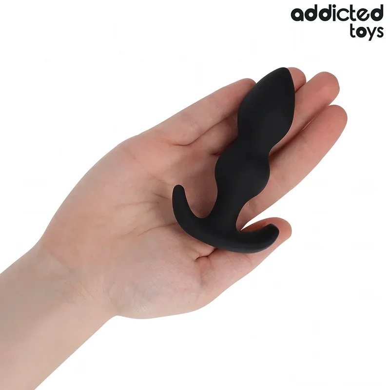 Plug anal Addicted Toys taille S 10,3 cm silicone doux stimulation progressive sécurité design érgonomique