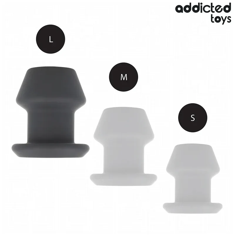 Plug anal creux Addicted Toys Taille L 10,4 cm silicone innovation sextoy plaisir anal discret couple expérimenté