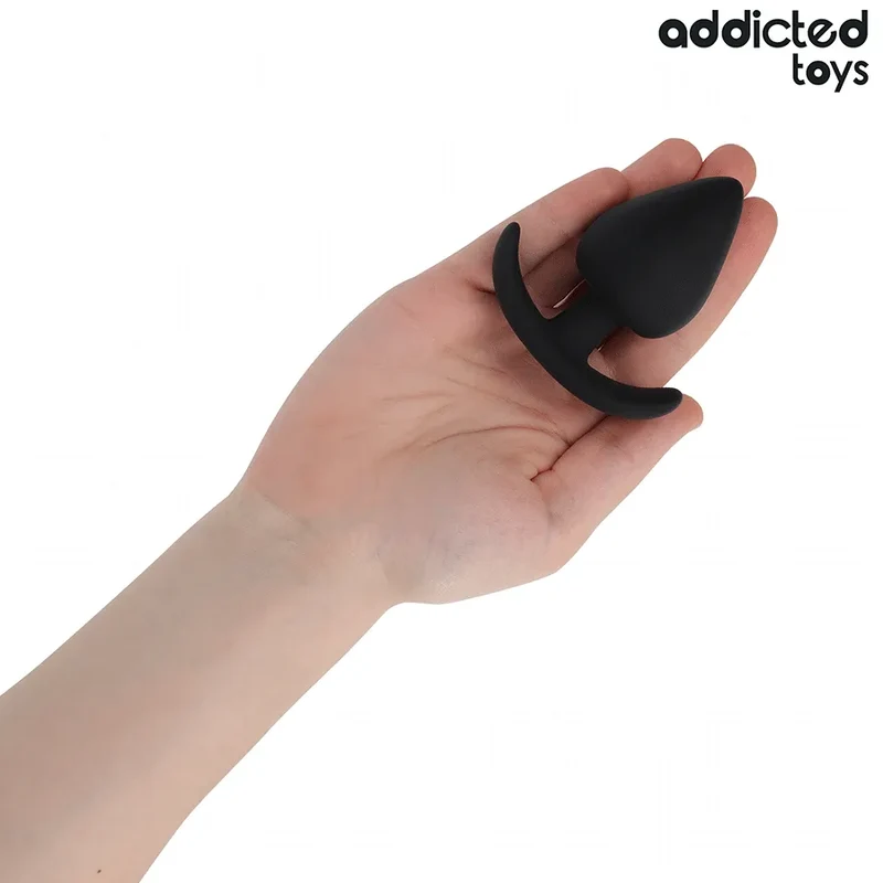 Addicted Toys Plug Anal Taille XL 9.5 cm Silicone Hypoallergénique Base Élargie Conique Design Moderne Sécurité Discrétion
