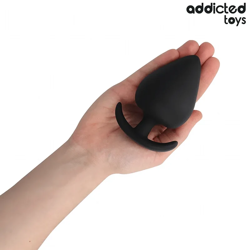 Addicted Toys Plug Anal taille XXL 11 cm silicone conique base large sécurisée sextoy stimulation anale adultes expérimentés plaisir intense