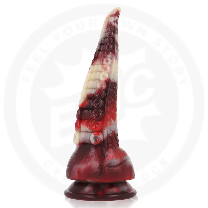 Plug sextoy en silicone texture écaille design fantastique Draxis Abysmal Shadow Epic silicone médical grade femme couple stimulation plaisir intime