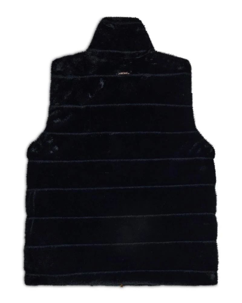 Gilet Donna in Pelliccia Laserata