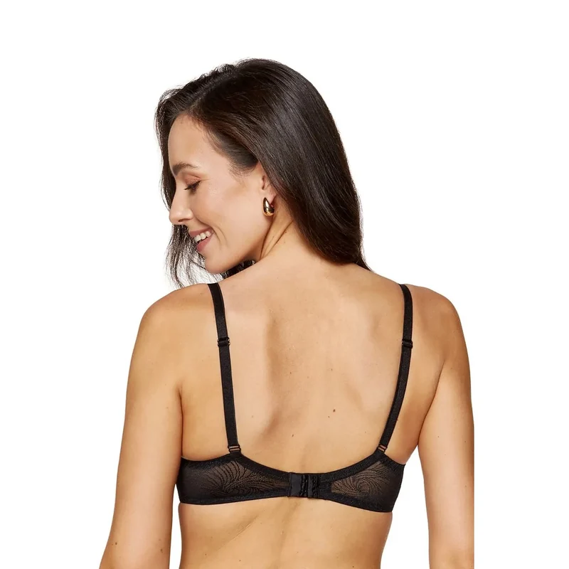 soutiengorge souple Laurel bonnets trois parties simplex plenum motif original forme naturelle arrondie soulève seins bretelles larges progressives fabriqué Pologne