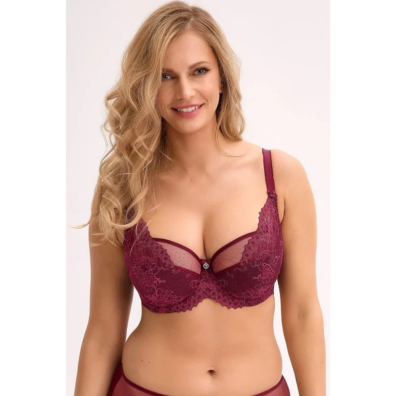 soutiengorge armatures confortable maintien stable bonnets renforces baleines inferieures mousse douce coutures plates invisible bretelles reglables ornements legers noeud decoratif