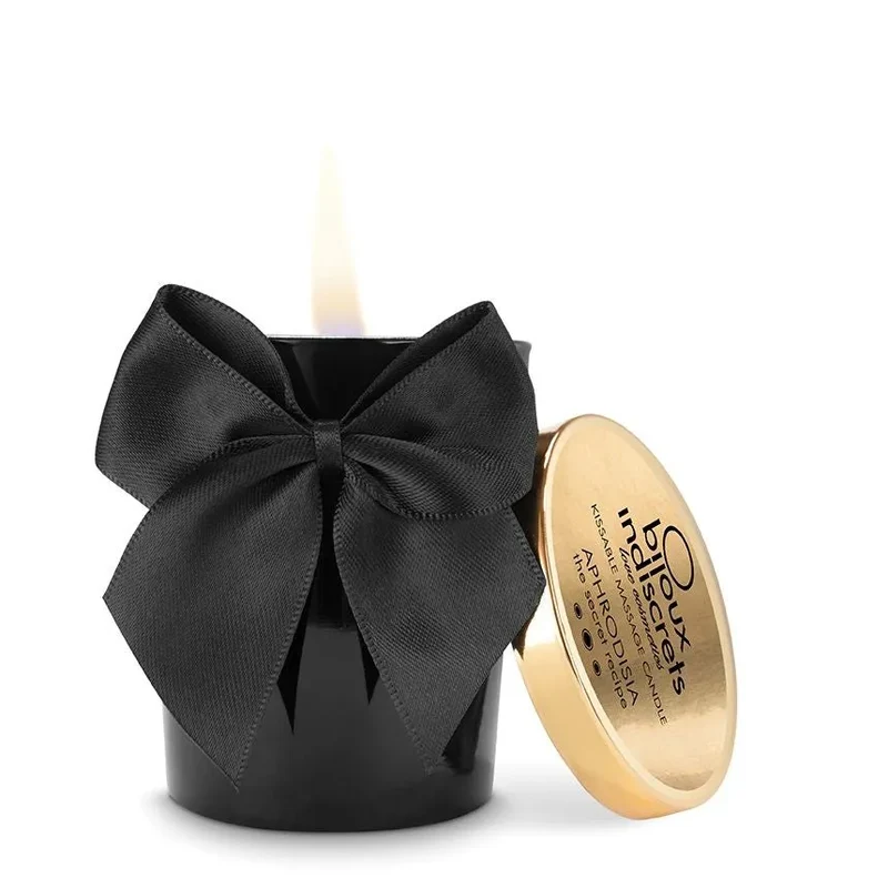 Bougie de massage aphrodisia Huile chaude parfumée Bijoux Melt My Coeur Scenté rose ylang-ylang jasmin édition limitée soirée romantique