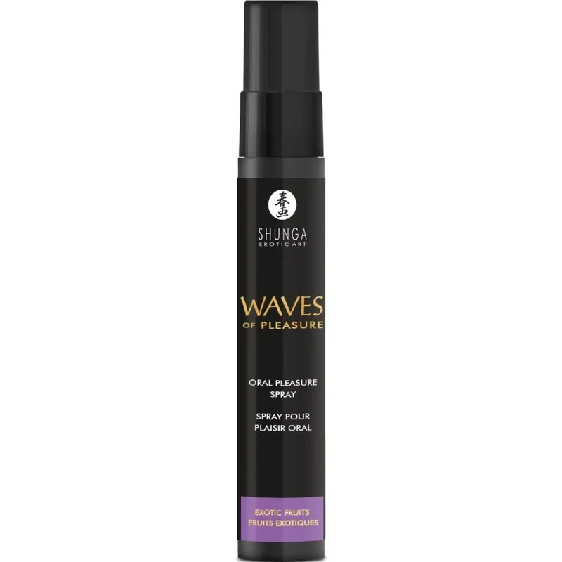 Spray Oral Séducteur Fruits Exotiques 20ml Esthétique Japonaise Artistique Bouteille Plastique Pulvérisateur Noir Discret Sensuel Voluptueux Couple Romantique Intime
