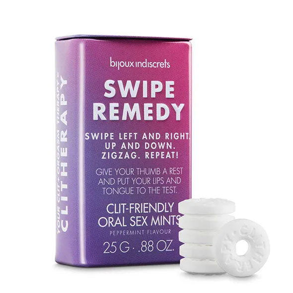Pastilles mentholées sans sucre Bijoux Indiscrets boîte compacte discrète métallique plastique menthe poivrée rafraîchissante stimulante sensuelle orale