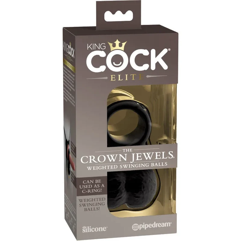 Boules Pétillantes en Silicone King Cock, Bijoux Érotiques, Double Densité, Anneau C Extensible, Sexe, Sexe Jouets, Sexe Accessoires, Sexe Bien-Etre, Sexe Intime, Sexe Lingerie, Sexe Produits, Sexe Sextoys, Sexe Soins, Sexe Wellness