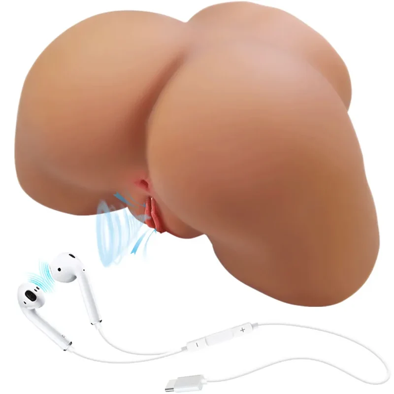 Vibrateur féminin réaliste Crazy Bull - Ilana suçon 6,8 kg texture peau humaine haute densité TPE