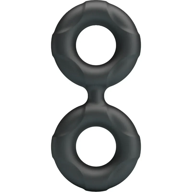 Double Bague en Silicone Crazy Bull Radwan Modèle 19 Confort Érection Intimité Sexe Couple Sexe Érotisme Sextoy Discret