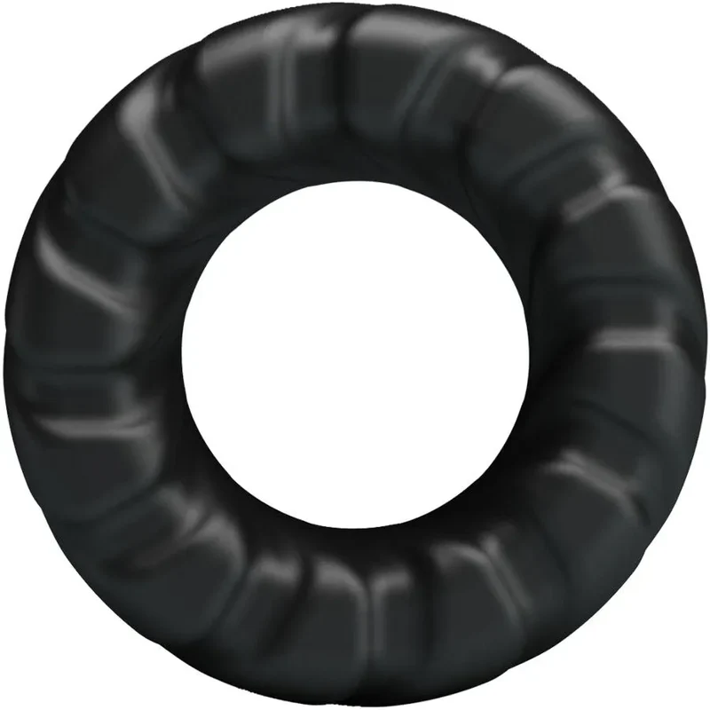 Crazy Bull - Anneau Pénien Silicone Jeriko Modèle 1 - Design Circulaire Texturé - Hypoallergénique - Sexe Intime - Sextoy - Confort Optimal - Durable - Discret - Érotisme
