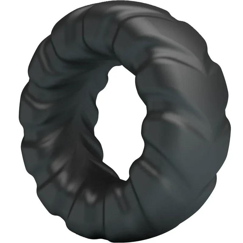 Crazy Bull - Anneau Pénien Silicone Jeriko Modèle 1 - Design Circulaire Texturé - Hypoallergénique - Sexe Intime - Sextoy - Confort Optimal - Durable - Discret - Érotisme