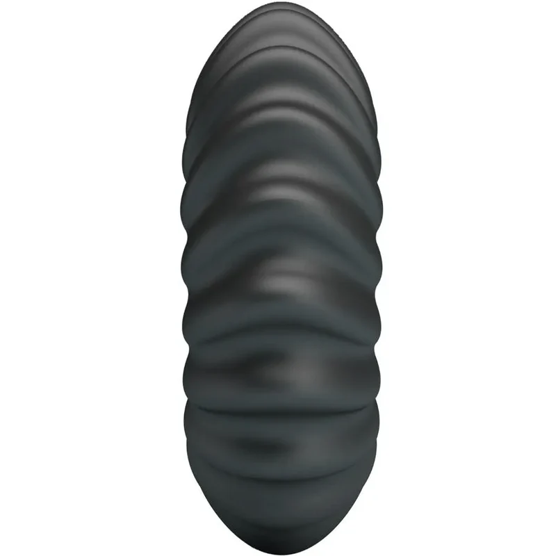 Bague en silicone Crazy Bull Fitz Modèle 8 texture ondulée stimulation intense confort max sextoy intimité masculine plaisir control