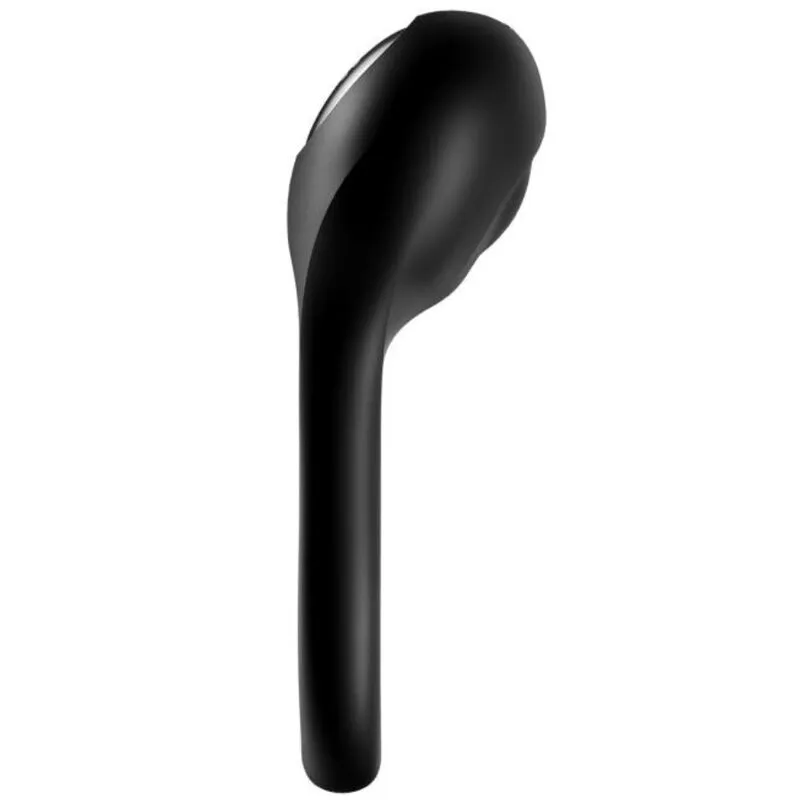 Anneau vibrant Satisfyer Majestic Duo Noir double刺激 multi-vitesses silicone médical grade couple discrétion garantie 15 ans