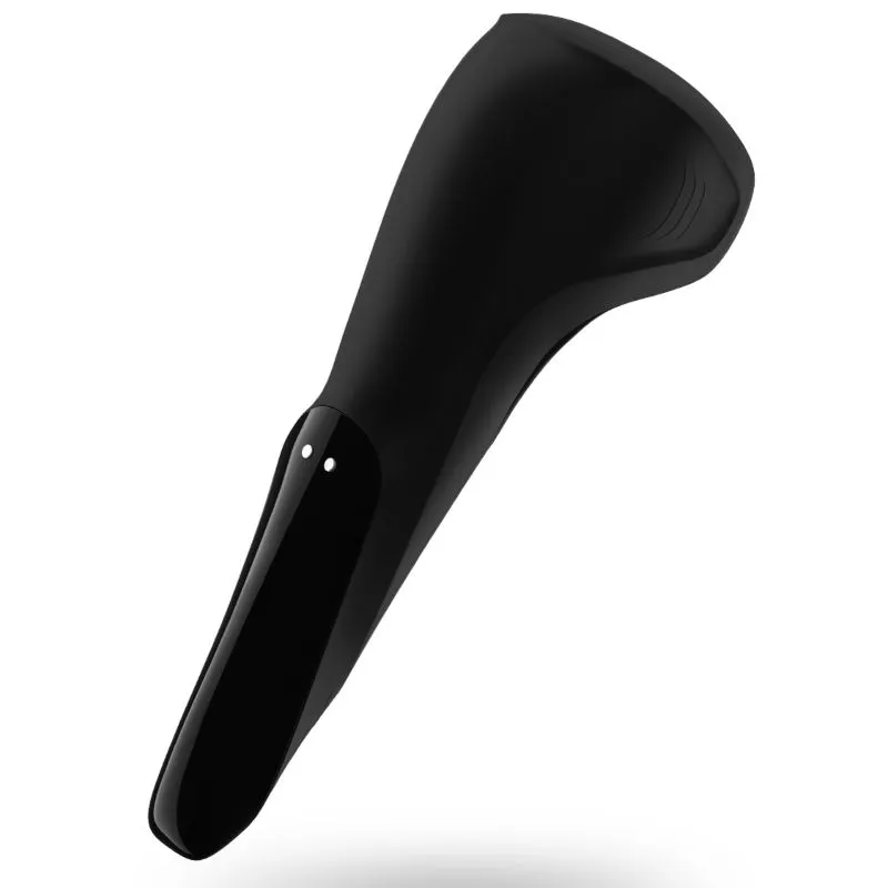 Vibromasseur pour hommes Satisfyer Baguette Magique 35 programmes de vibrations design ailé innovant silicone hypoallergénique discret et sécurisé pour usage personnel ou couple