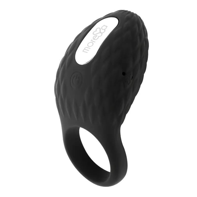 anneau vibrant rechargeable ergonomique silicone premium hypoallergénique doux texturé discret étanche compact autonomie élevée batterie pratique silencieux couple