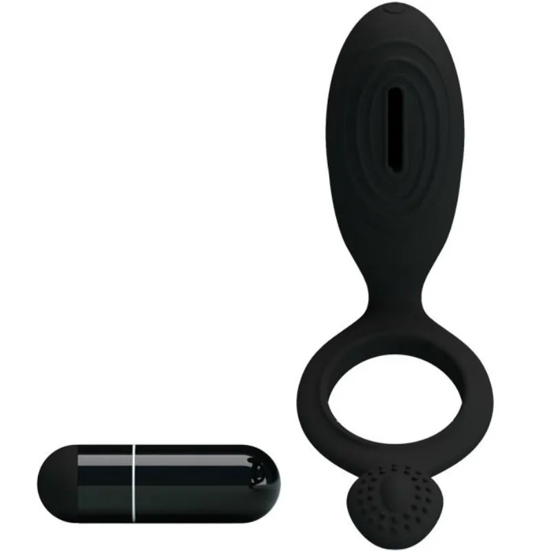 anneau vibrant stimulation clitoridienne silicone médical ABS ergonomique surface texturée capsule vibrante flexible hypoallergénique portable discret confortable durable