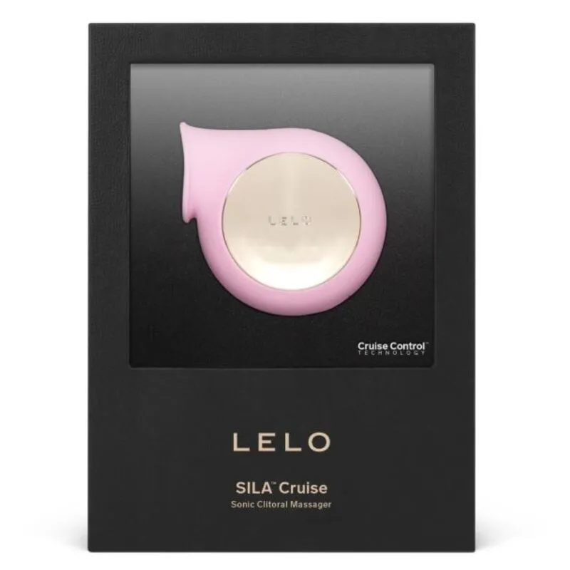 Lelo Sila Cruise - Stimulateur de vague clitoridien en silicone rose pastel, orgasmes multiples, stimulation ciblée, design ergonomique, Cruise Control™, confort maximal, discrétion, qualité premium