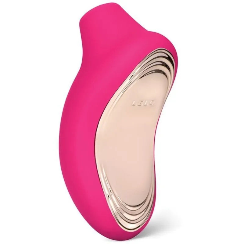 Stimulateur clitoris Lelo Sona 2 Cerise - Design ergonomique, stimulation par ondes, silicone doux, contrôle intuitif, sextoy discret