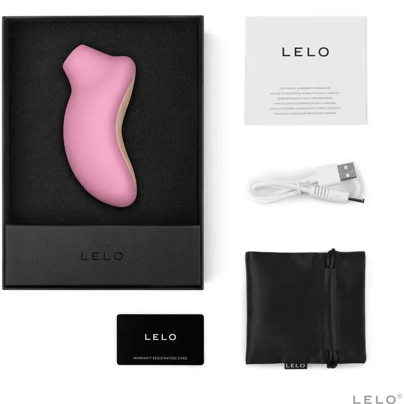 Stimulateur clitoris Lelo Sona Cruise Rose stimulation clitoridienne ondes soniquesulses plaisir femme sextoy intime bien-être