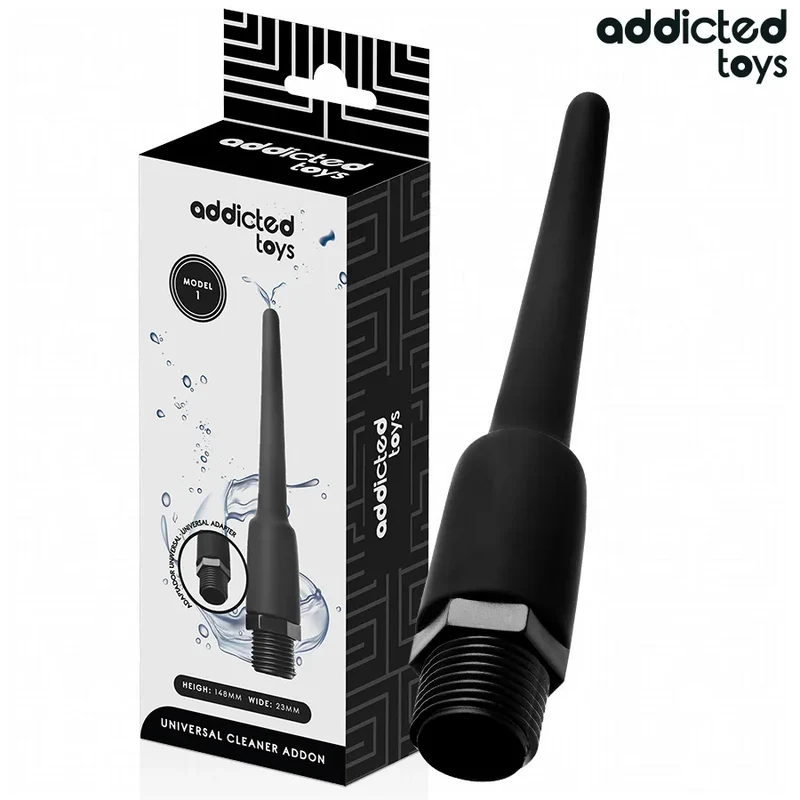 nettoyant anal universel confort doux PVC souple silicone hypoallergénique ergonomique compact discret facile entretien nettoyage profondeur sécurité compatible peaux sensibles