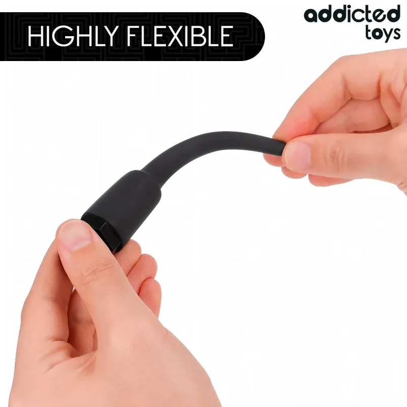 nettoyant anal universel confort doux PVC souple silicone hypoallergénique ergonomique compact discret facile entretien nettoyage profondeur sécurité compatible peaux sensibles