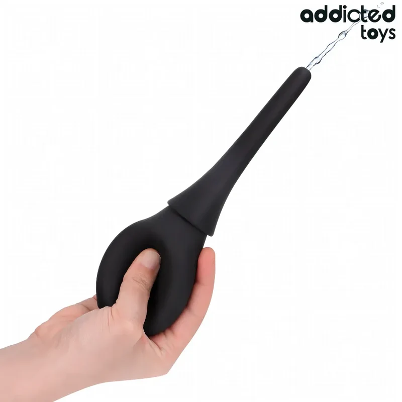 Nettoyeur de voyage Addicted Toys - Solution hygiénique portable pour sextoys - Design ergonomique - Matériaux sûrs - Usage discret
