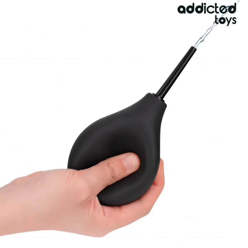 Nettoyant anal de voyage Addicted Toys Taille L 220ml Hygiène intime durable Design ergonomique Silicone PVC