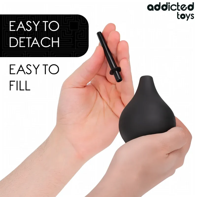Nettoyant anal voyage taille compacte 160 ml hygiène intime discrète Addicted Toys portable silicone