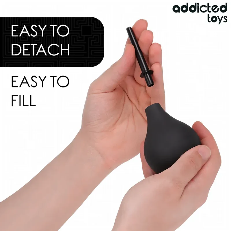 nettoyant anal voyage compact 90ml taille S portable hygiène intime discrète ergonomique silicone flexible nettoyage rapide