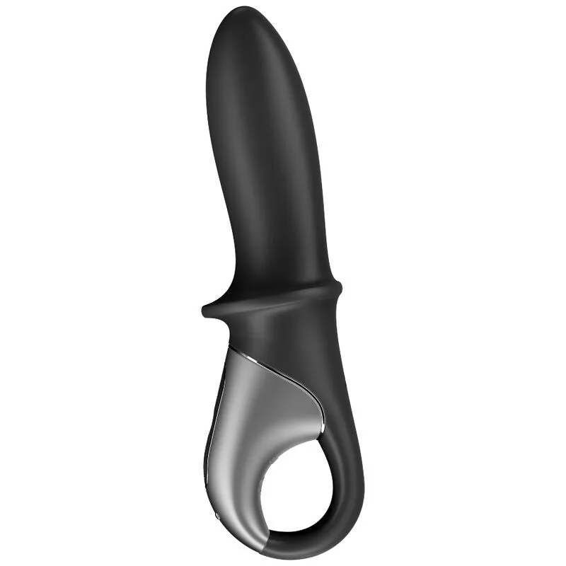 Vibrateur anal chauffant Hot Passion Satisfyer application i OS Android stimulation prostate silicone doux unisexe