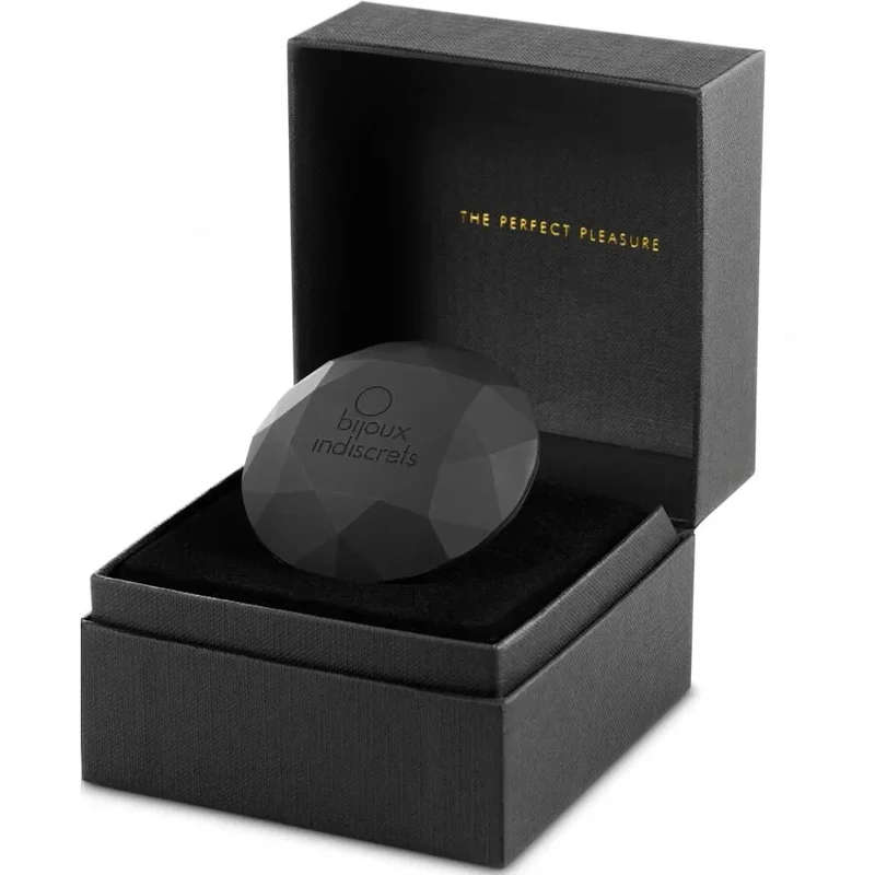 Bijoux Indiscrets - Vibrateur Vingt Et Un Diamants Édition Limitée Noir, Design Élégant, Matériau Haut De Gamme, Compact, Puissant, Discret, Édition Limitée