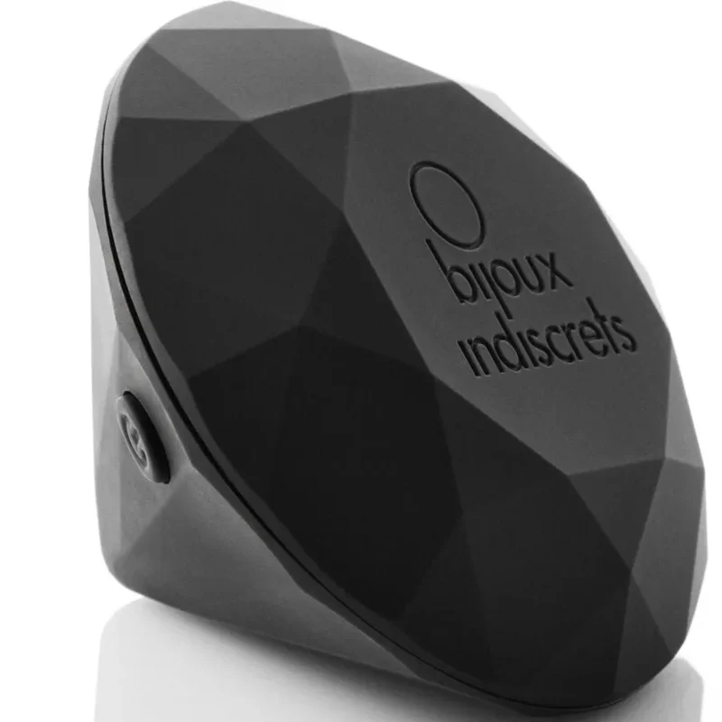 Bijoux Indiscrets - Vibrateur Vingt Et Un Diamants Édition Limitée Noir, Design Élégant, Matériau Haut De Gamme, Compact, Puissant, Discret, Édition Limitée