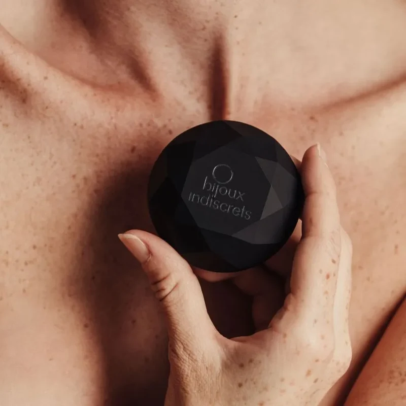 Bijoux Indiscrets - Vibrateur Vingt Et Un Diamants Édition Limitée Noir, Design Élégant, Matériau Haut De Gamme, Compact, Puissant, Discret, Édition Limitée