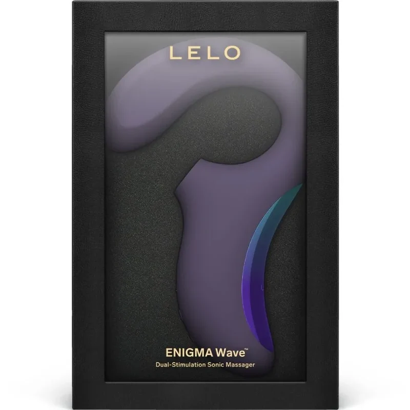 Vibromasseur Lelo Enigma Wave stimulation clitoridienne G-spot triple action silicone doux cyber purple rechargeable couple sextoy