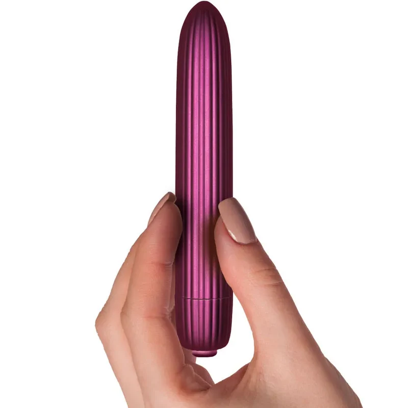 Vibrateur nerve-stimulant design élégant 10 intensités ABS IPX7 portable intimité stimulation sextoy Erotik Climaximum