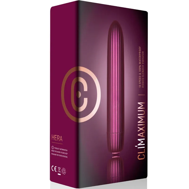 Vibrateur nerve-stimulant design élégant 10 intensités ABS IPX7 portable intimité stimulation sextoy Erotik Climaximum