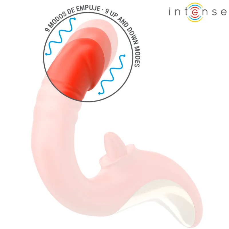 Vibrateur et stimulateur en forme de U rouge Paulina double stimulation intense interne externe pour femmes plaisir intime sextoy