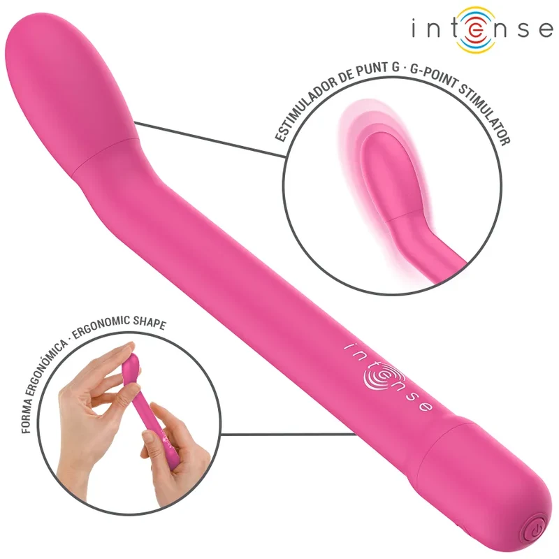 Vibromasseur rechargeable stimulation point G 10 modes de vibration ABS sans BPA Karlie rose discrétion intimité couple