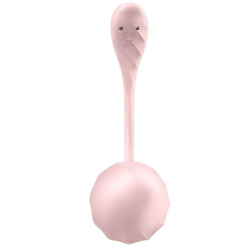 Vibromasseur portable Satisfyer Ribbed Petal stimulation G-spot sans fil application gratuite silicone hypoallergénique portable couples célibataires