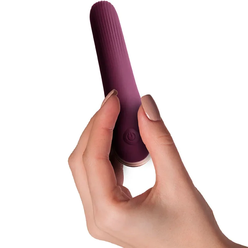 Vibromasseur discret stimulation clitoridienne Mia Climaximum 10 vitesses silicone doux IPX7 étanche ABS batterie longue durée