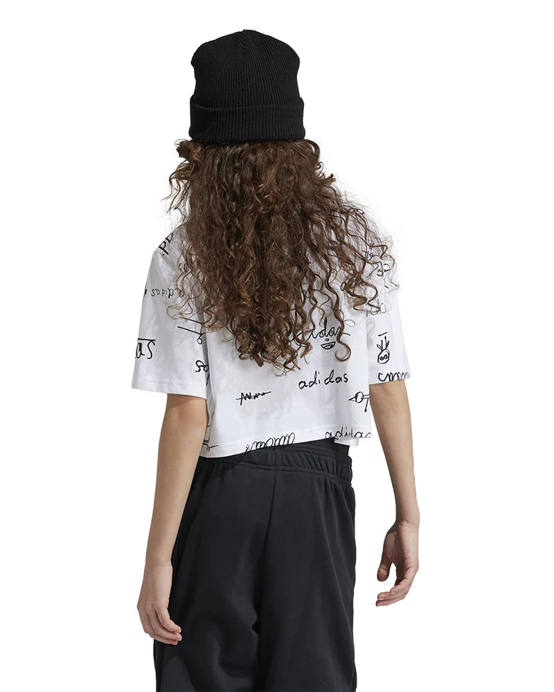 T-shirt Brand Love Cropped Bambino