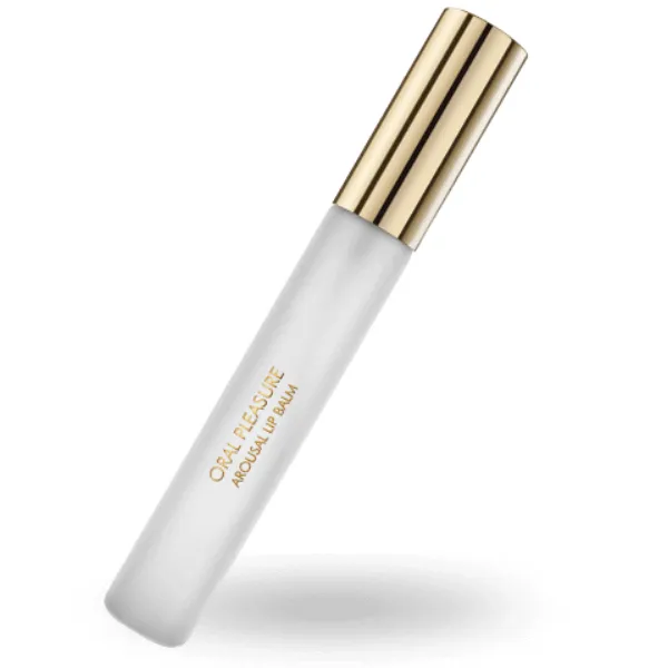 Bijoux Baume à lèvres stimulant pour sexe oral effet chaud et froid intensifié, 13 ml, accessoire adulte pour couples, produit intime