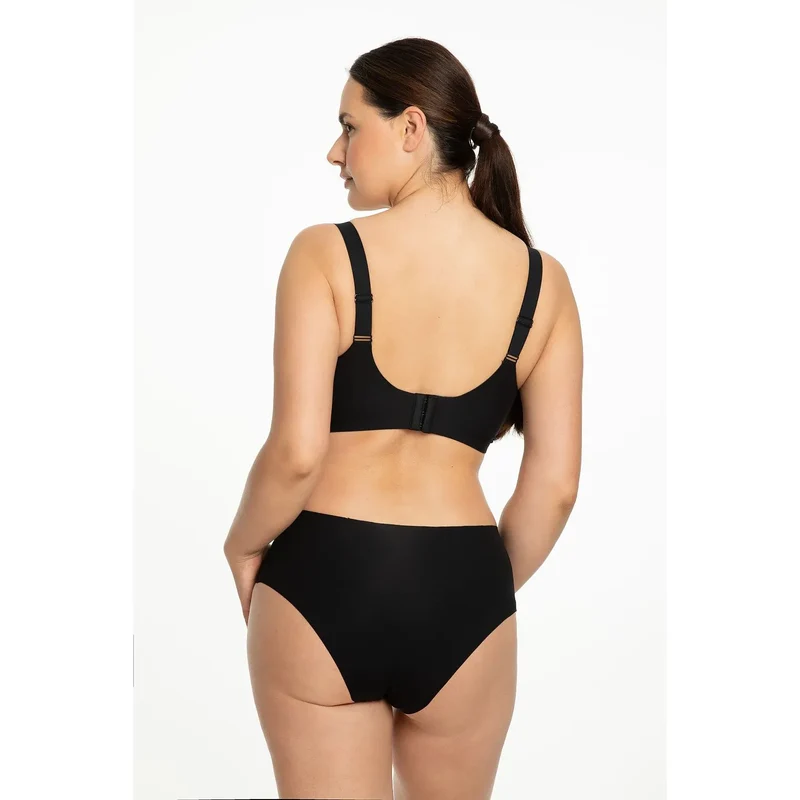 Soutien-gorge Julimex Soft model 220552 sans armature renforcé confort tailles ajustables tissu élastique laser-cut lingerie féminine sexy discrétion
