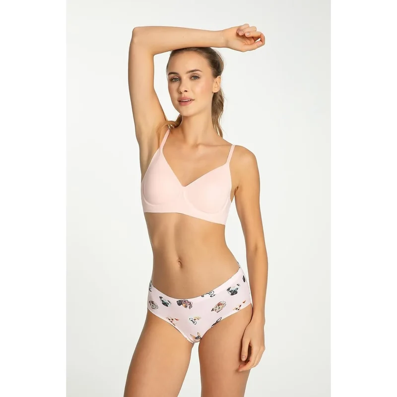 Ensemble de lingerie Julimex 220545 culotte soutien-gorge microfibre invisible confort élégance design moderne matières douces