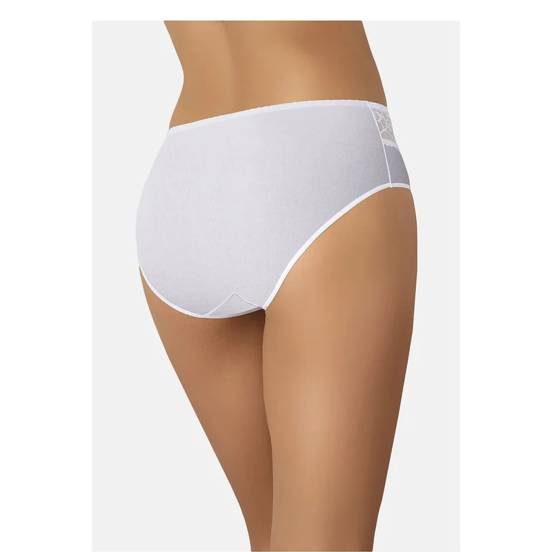Culottes coton dentelle florale Teyli modèle 220182 confort douceur couvrance élastique non comprimante féminine élégante quotidienne sophistiquée respirante durable