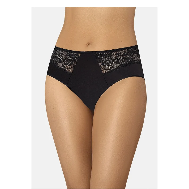 culottes féminines élégantes dentelle florale coupe classique confort confortable coton doux taille légèrement haute dos plein maintien durable