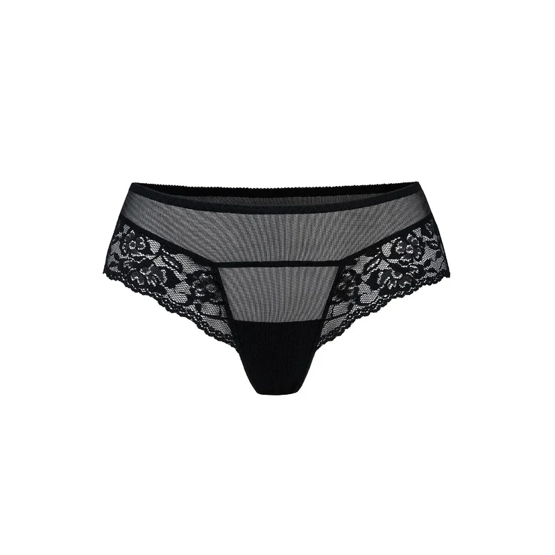 culottes brésiliennes dentelles florales mailles transparentes confortables féminines élégantes sexy Teyli sans couture extensibles sculptantes nylon élasthanne quotidiennes spéciales